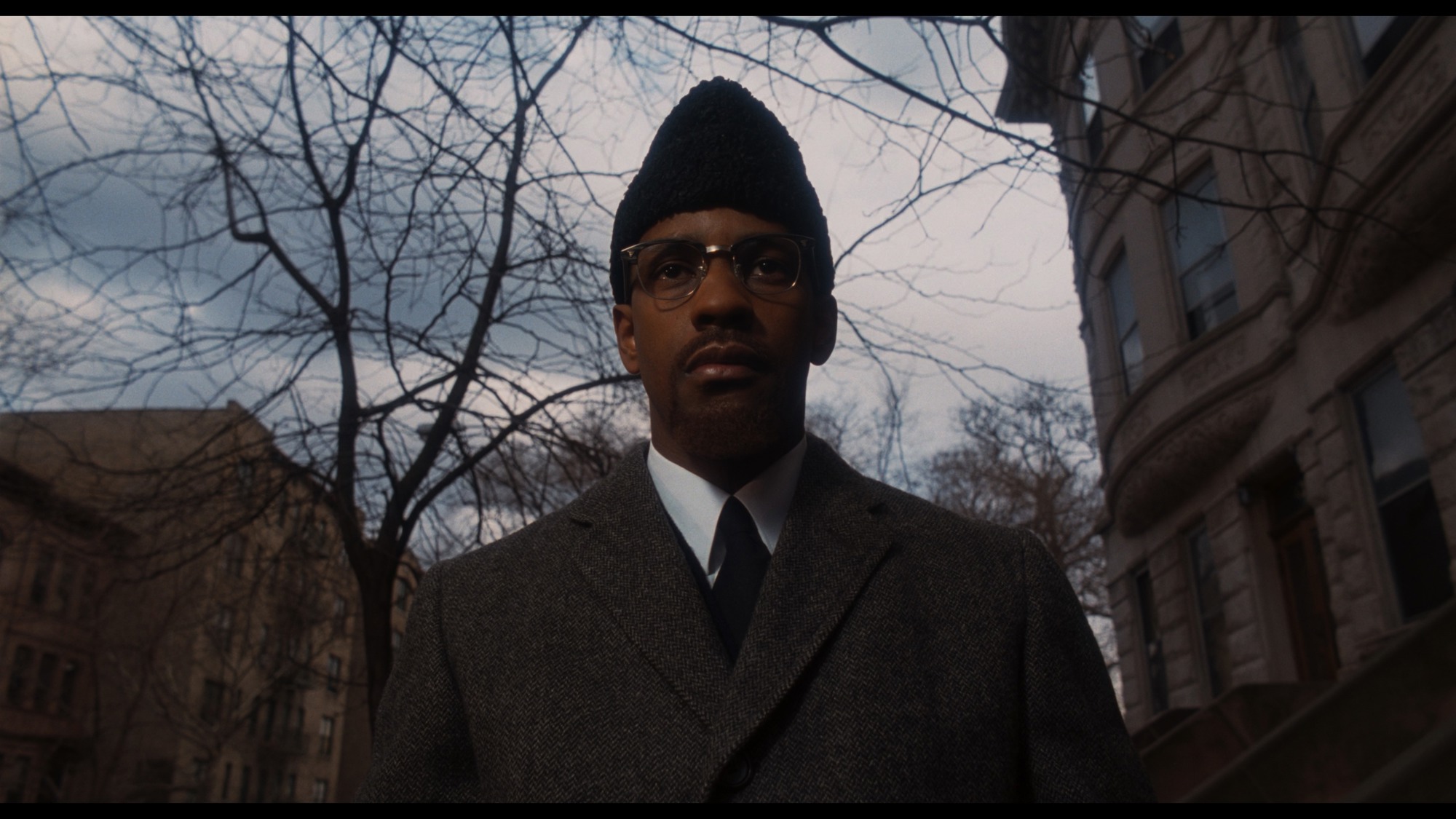 Screen capture from Malcolm X