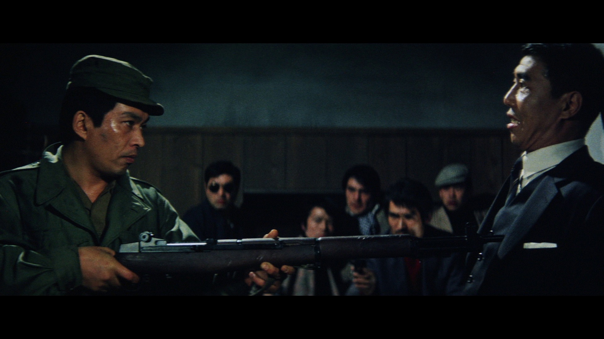 Screen capture from Eighteen Years in Prison
