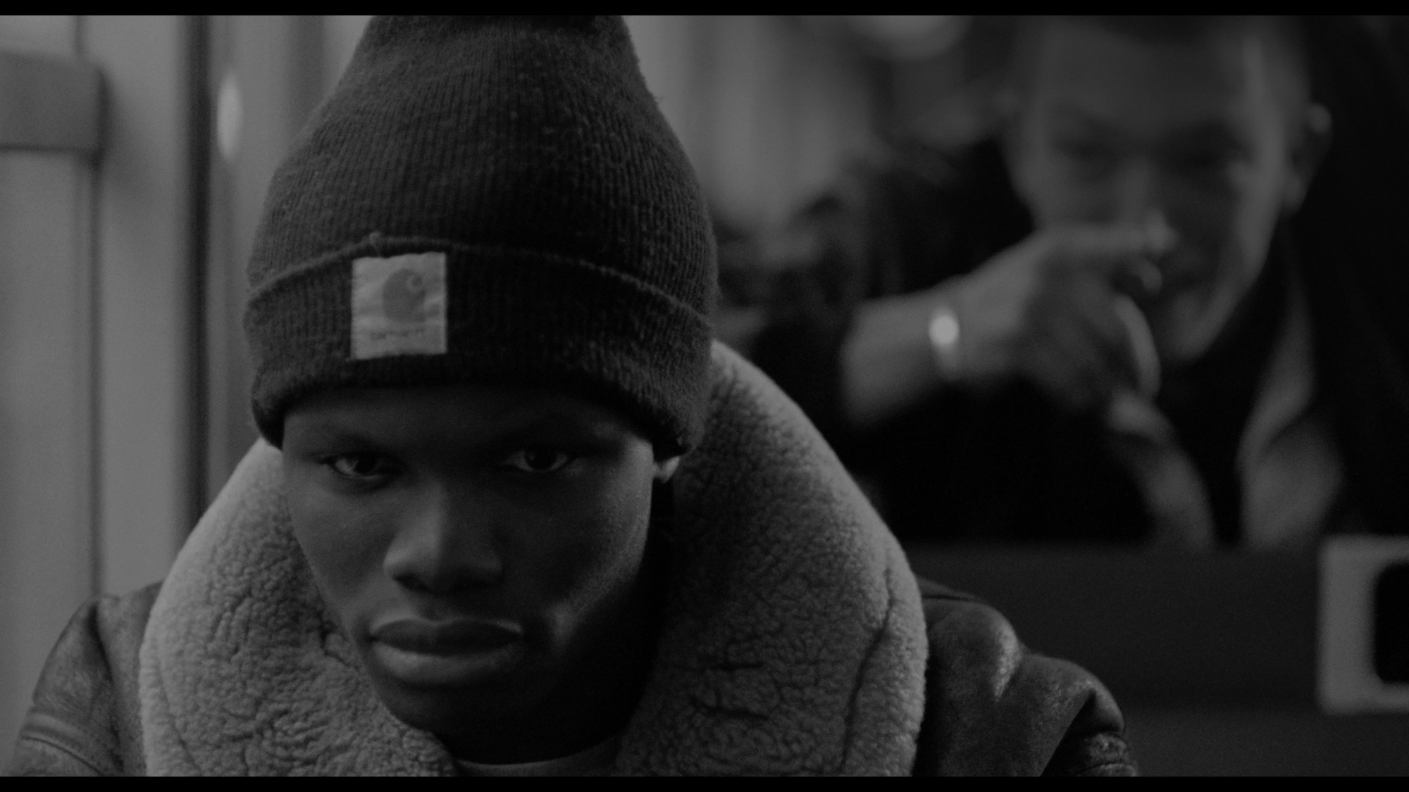 Screen capture from La haine