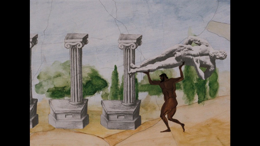 Screen capture from 100 Years of Olympic Films