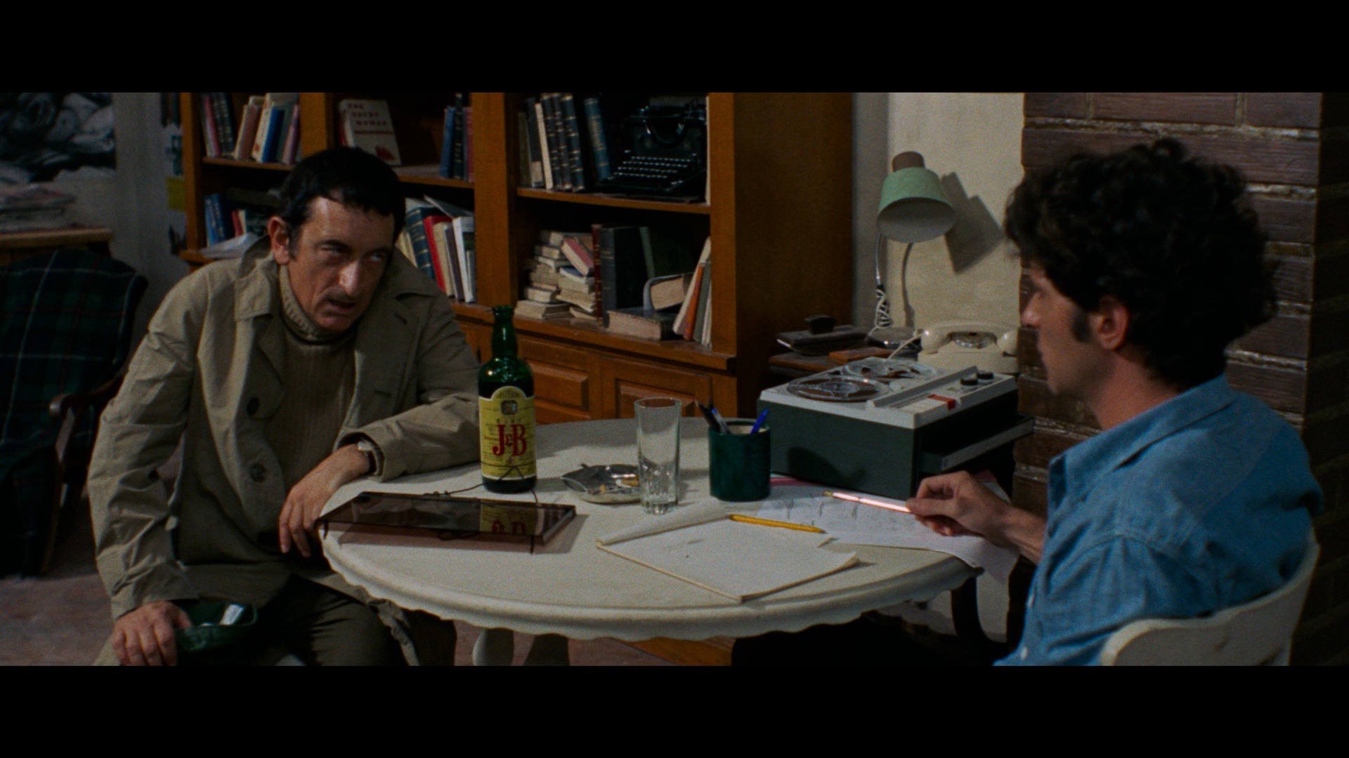 Screen capture from The Bird with the Crystal Plumage