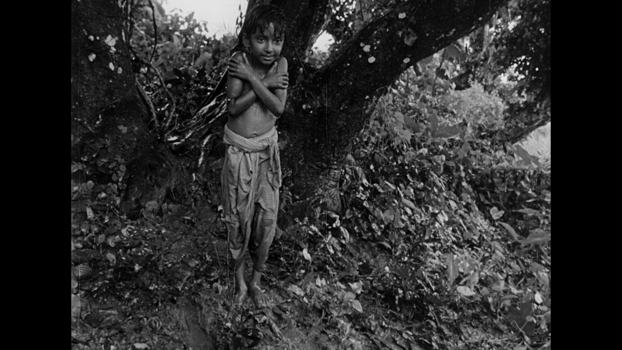 Screen capture from Pather Panchali