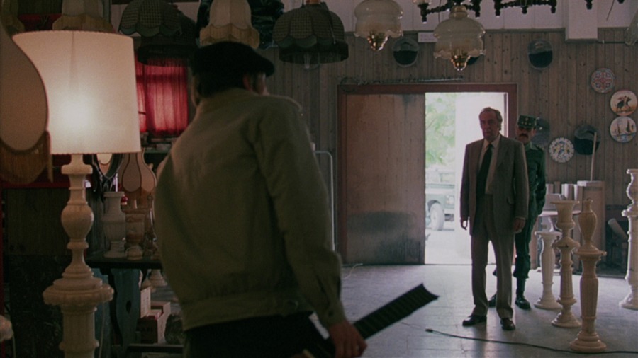 Screen capture from The Hit