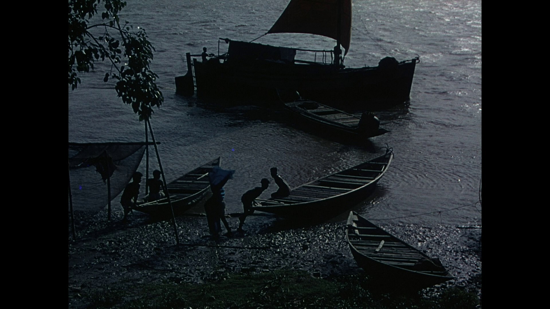 Screen capture from The River