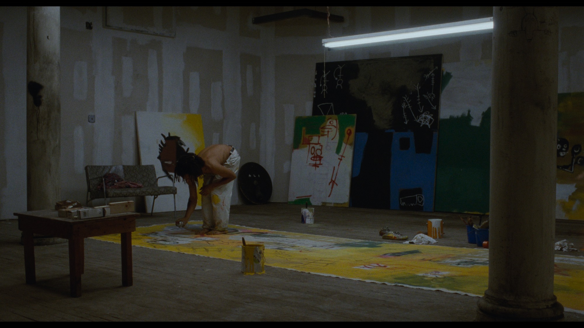 Screen capture from Basquiat