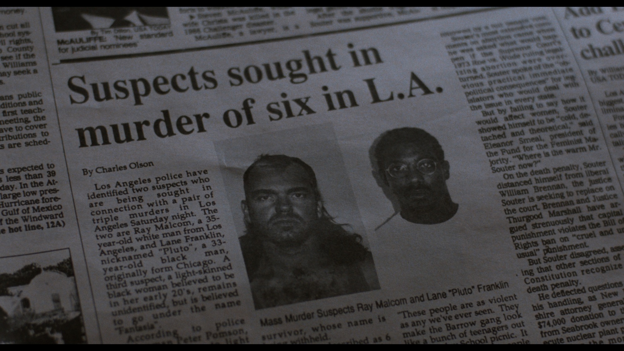Screen capture from One False Move