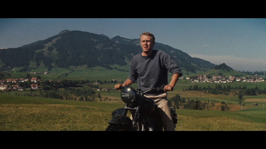 Screen capture from The Great Escape