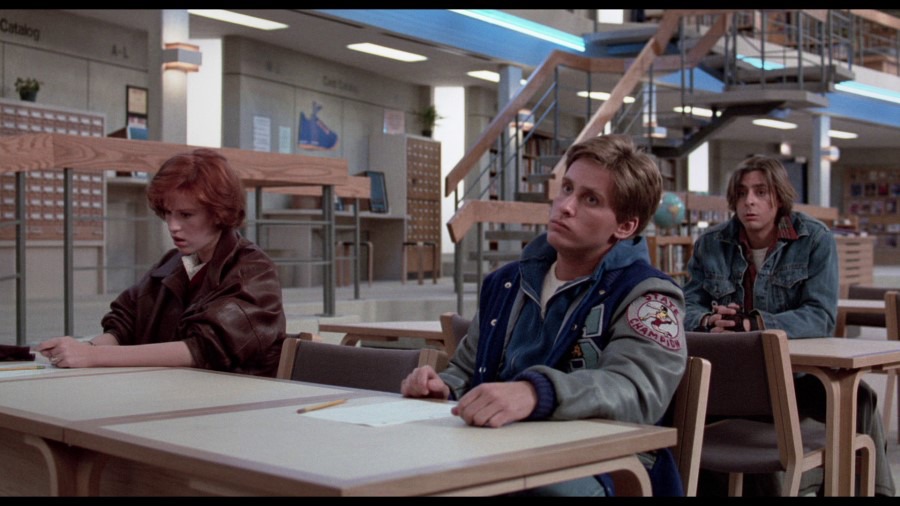 Screen capture from The Breakfast Club