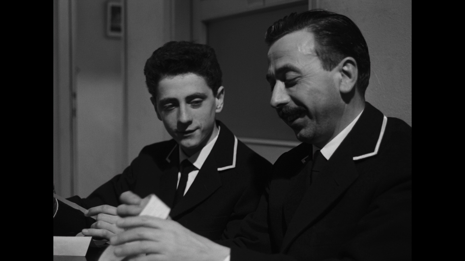 Screen capture from Il posto + I fidanzati