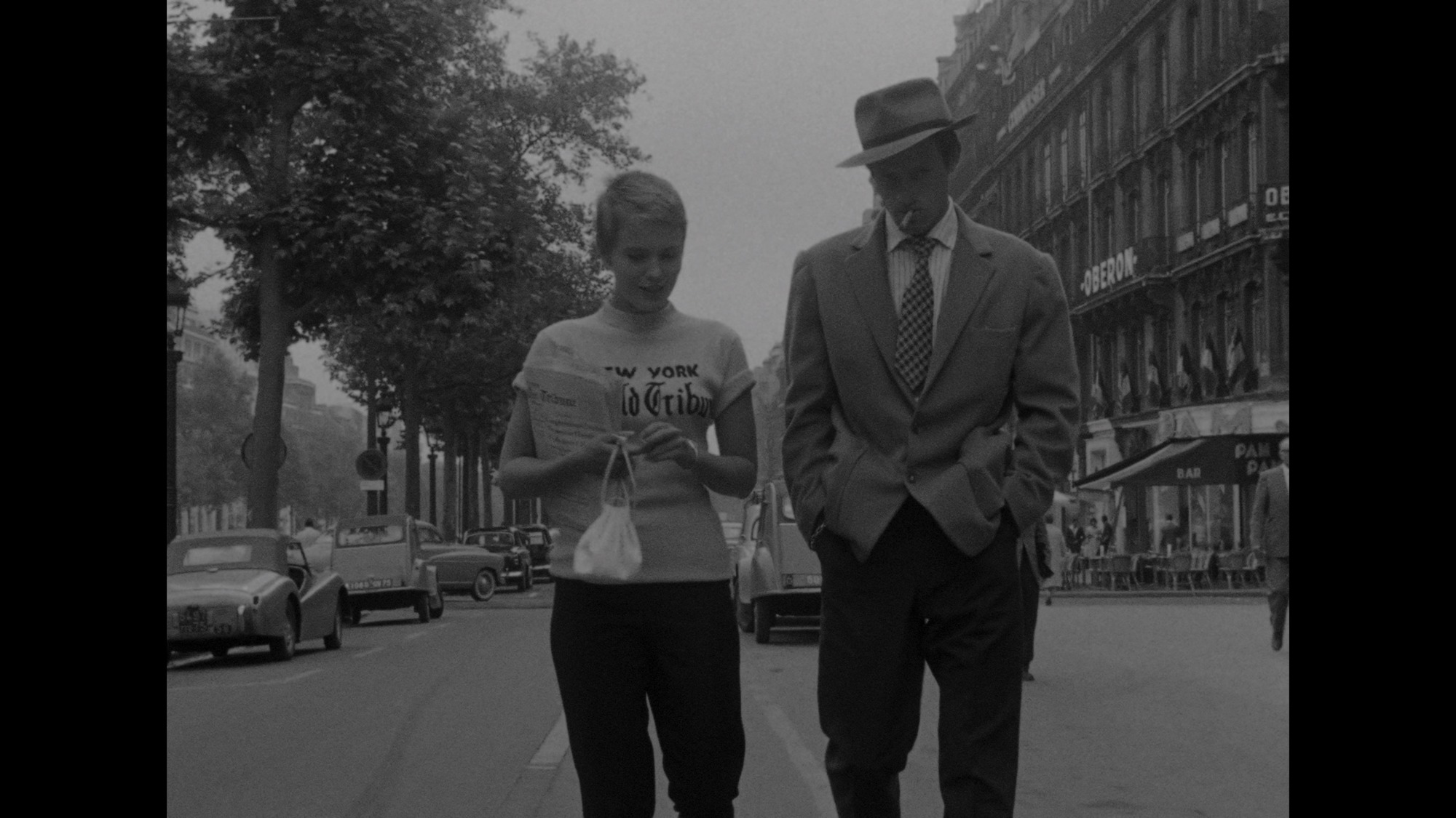 Screen capture from Breathless
