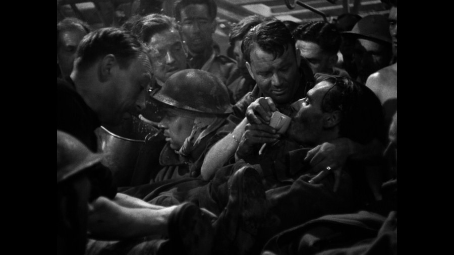 Screen capture from In Which We Serve
