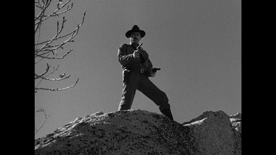Screen capture from The Gunfighter