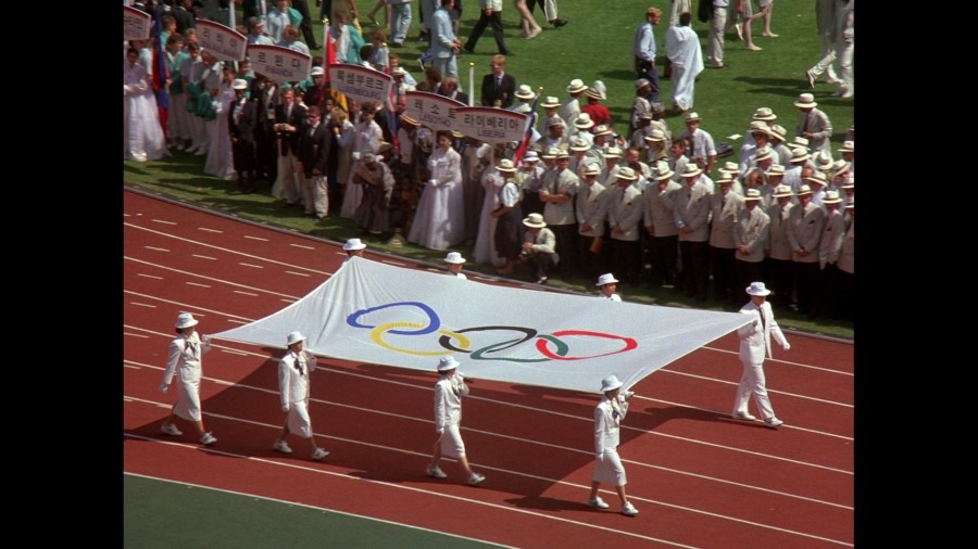 Screen capture from 100 Years of Olympic Films