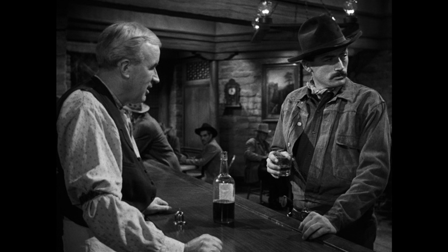 Screen capture from The Gunfighter