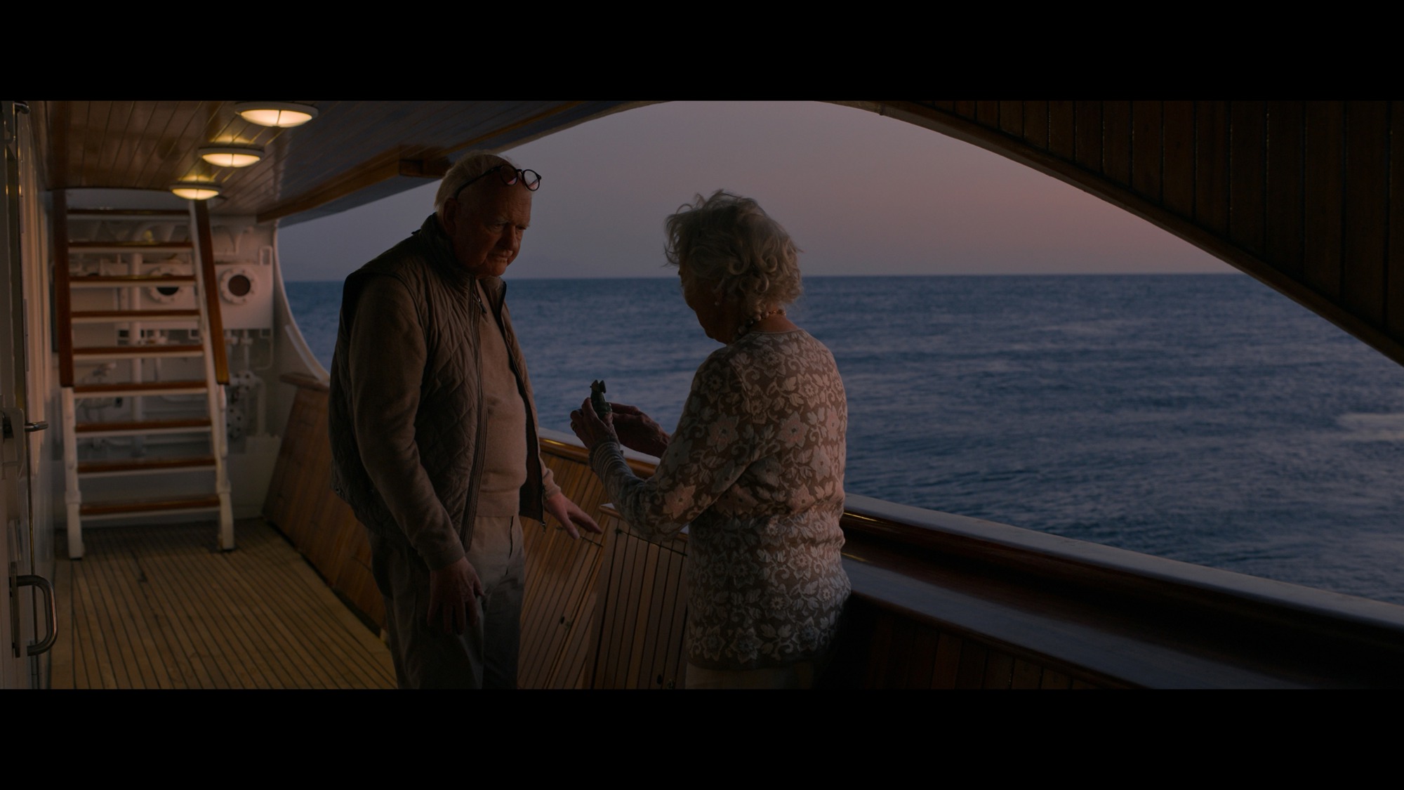 Screen capture from Triangle of Sadness