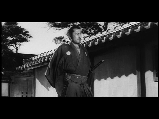 Screen capture from Sanjuro
