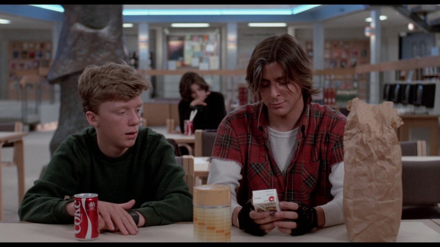 Screen capture from The Breakfast Club