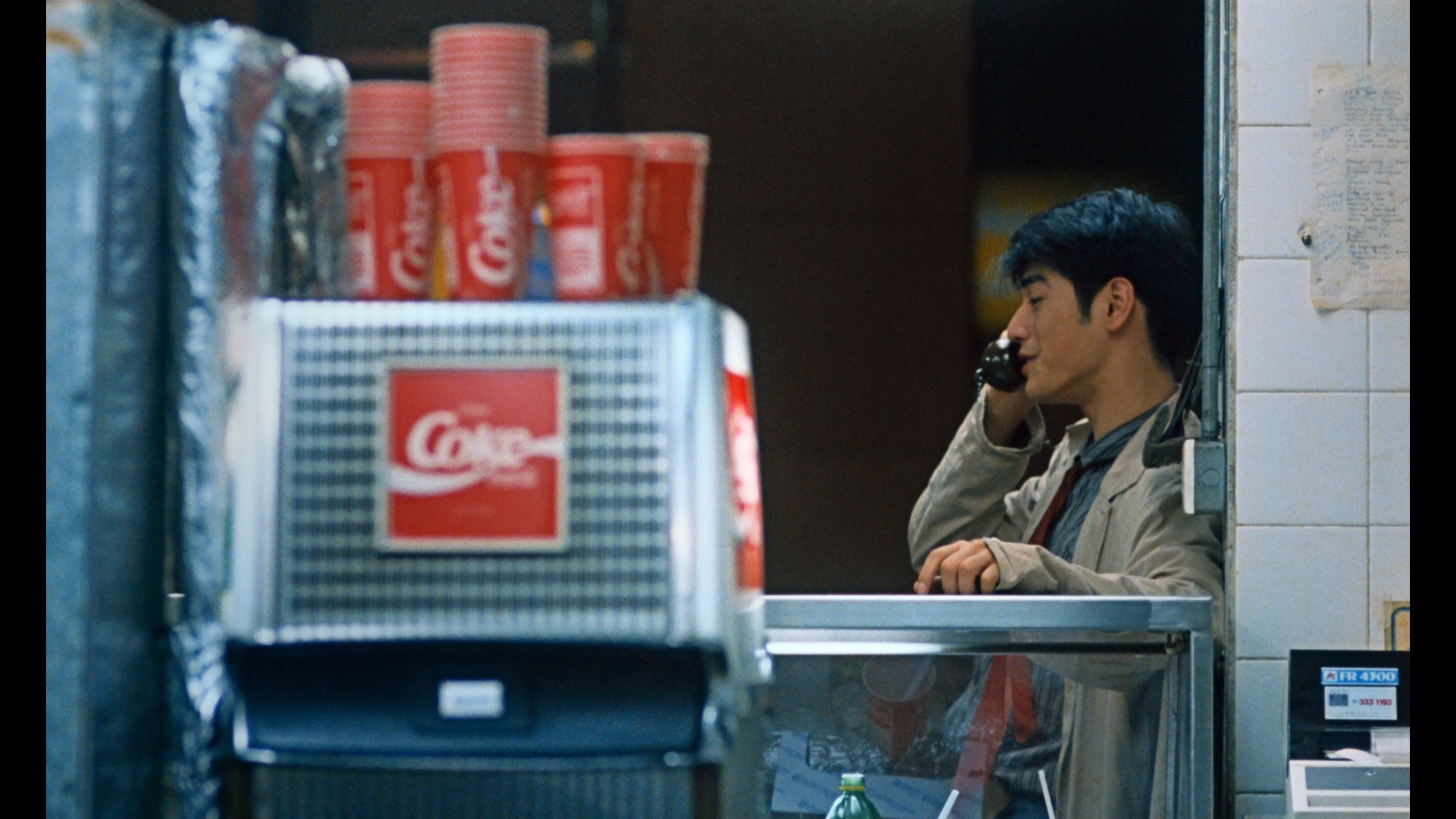 Screen capture from Chungking Express