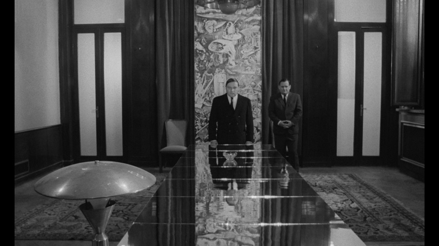 Screen capture from The Cremator