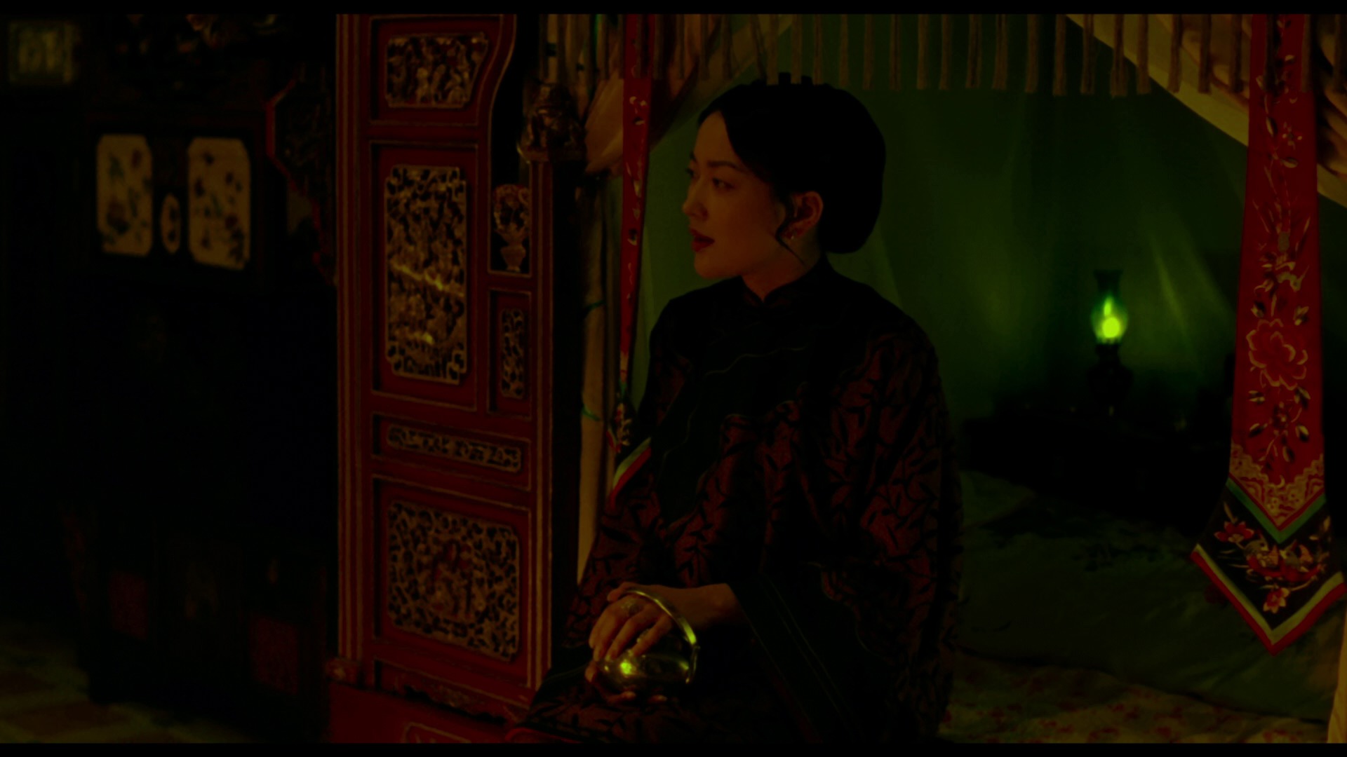 Screen capture from Flowers of Shanghai