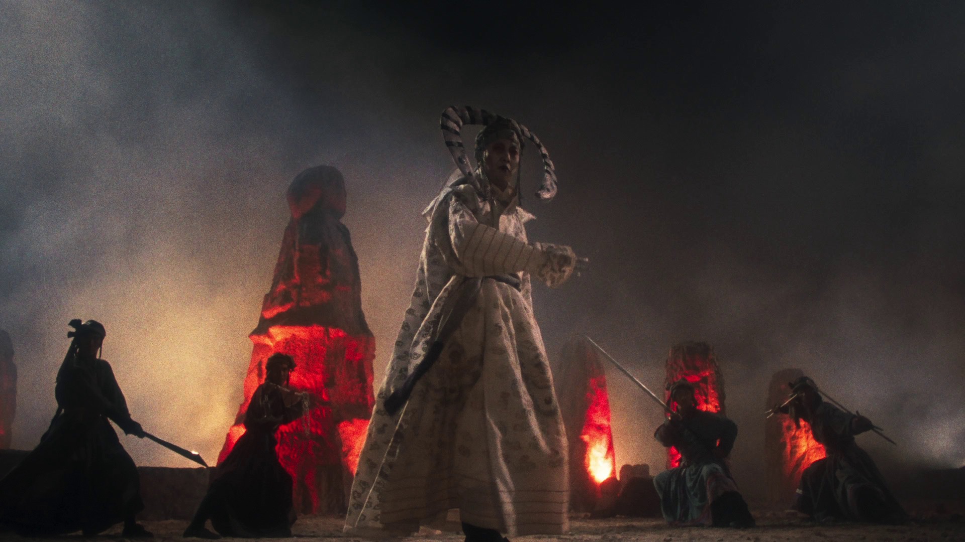 Screen capture from The Heroic Trio / Executioners
