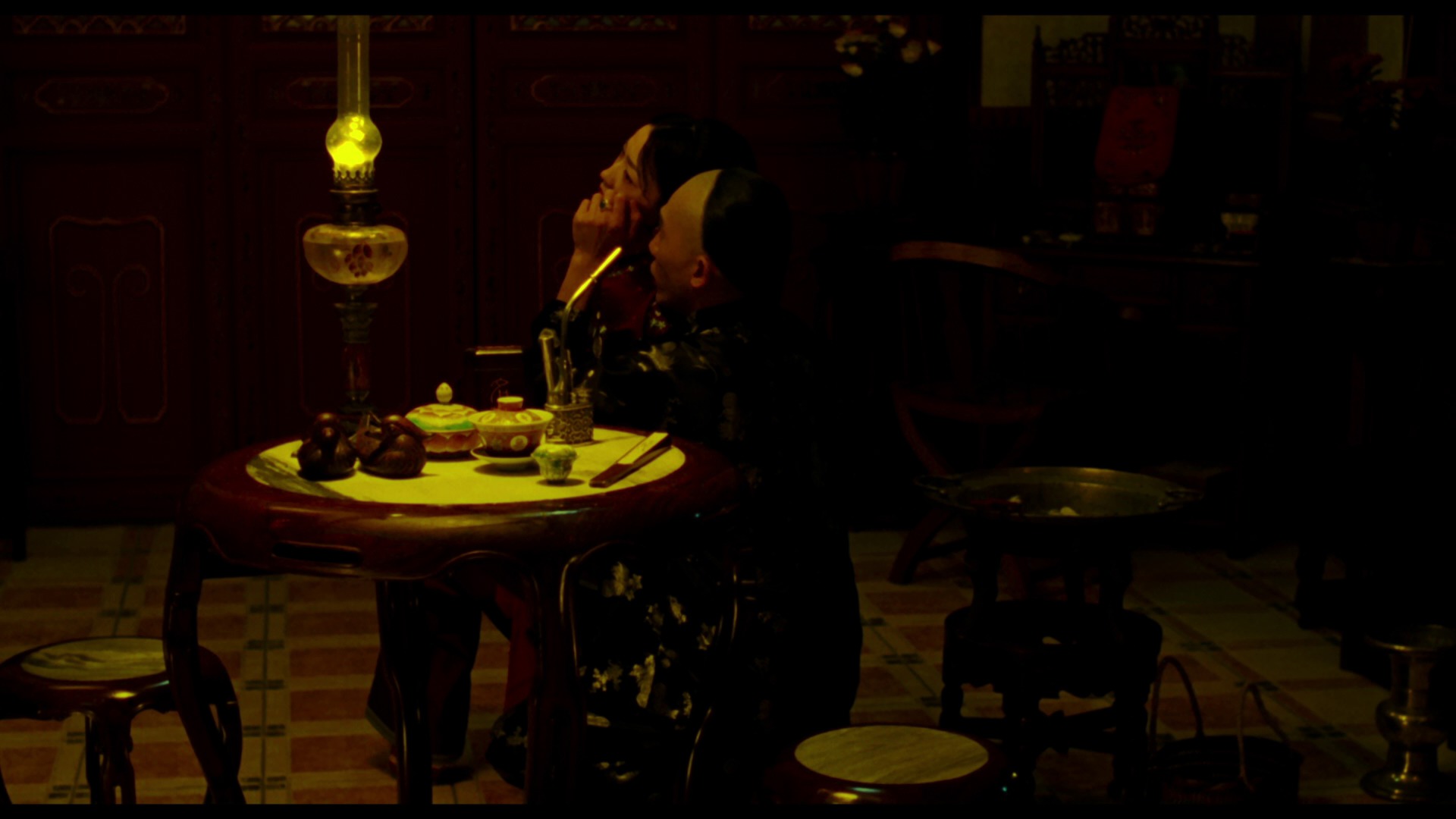 Screen capture from Flowers of Shanghai