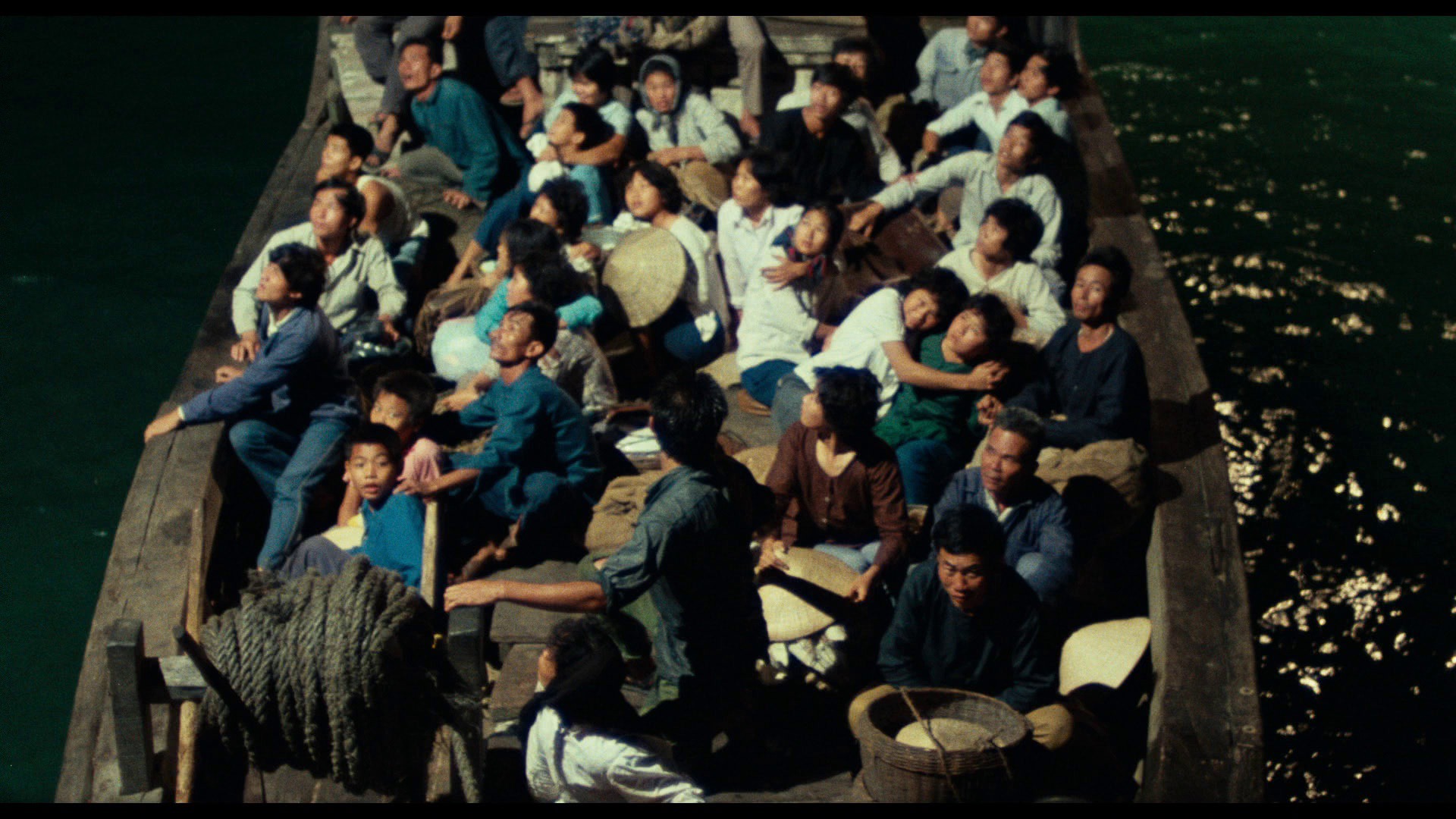 Screen capture from Boat People