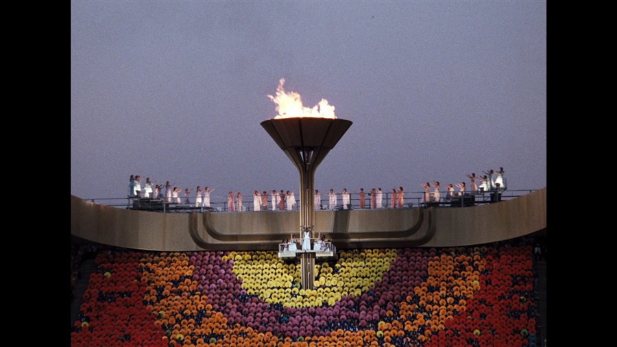 Screen capture from 100 Years of Olympic Films