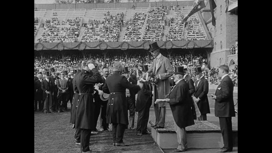 Screen capture from 100 Years of Olympic Films