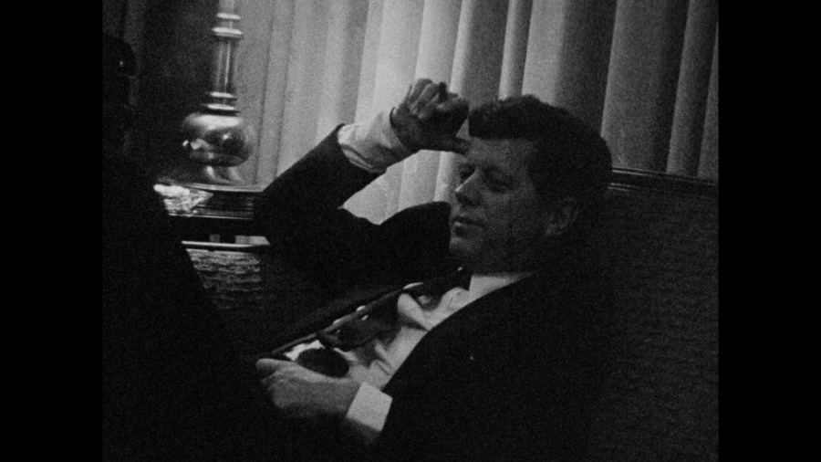 Screen capture from The Kennedy Films of Robert Drew & Associates