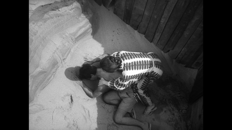 Screen capture from Woman in the Dunes