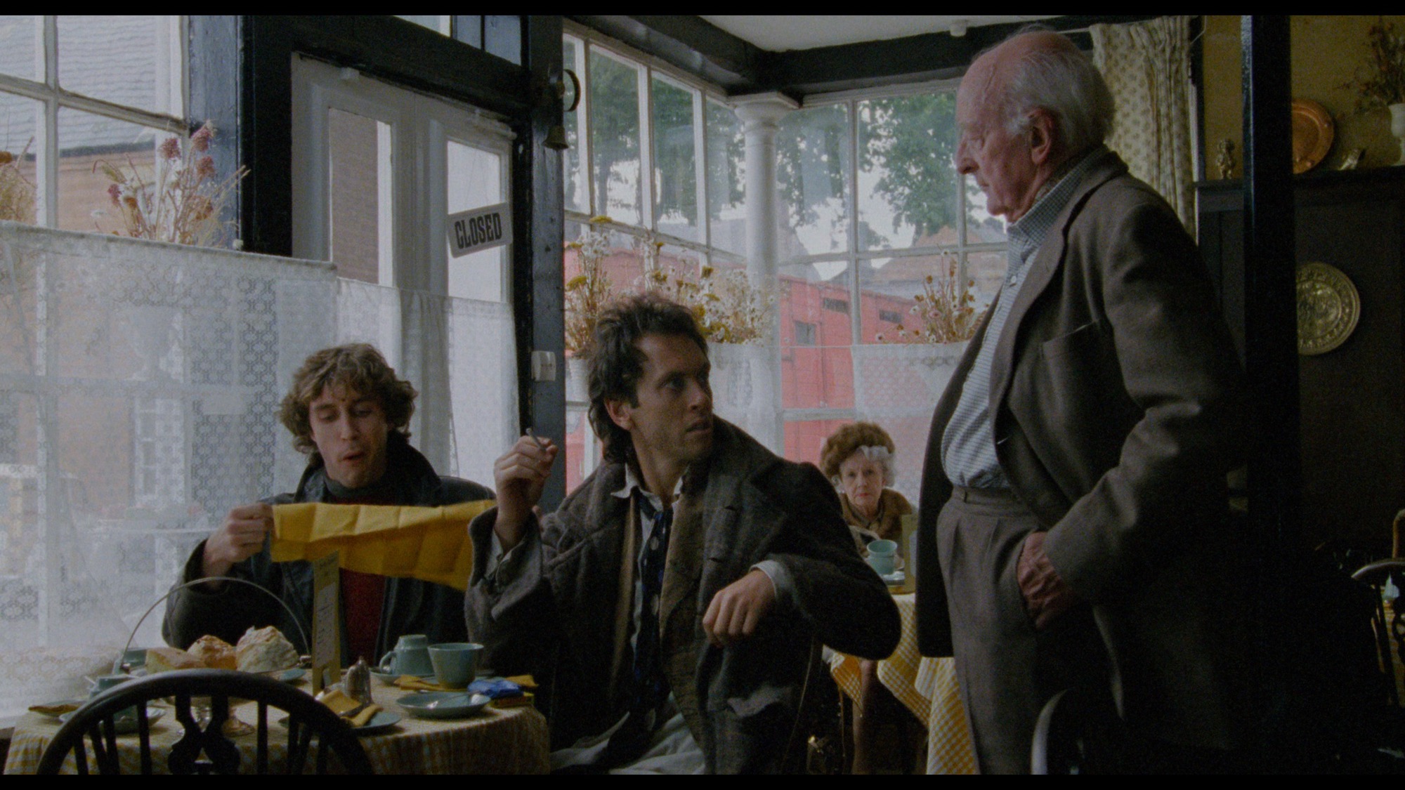 Screen capture from Withnail and I