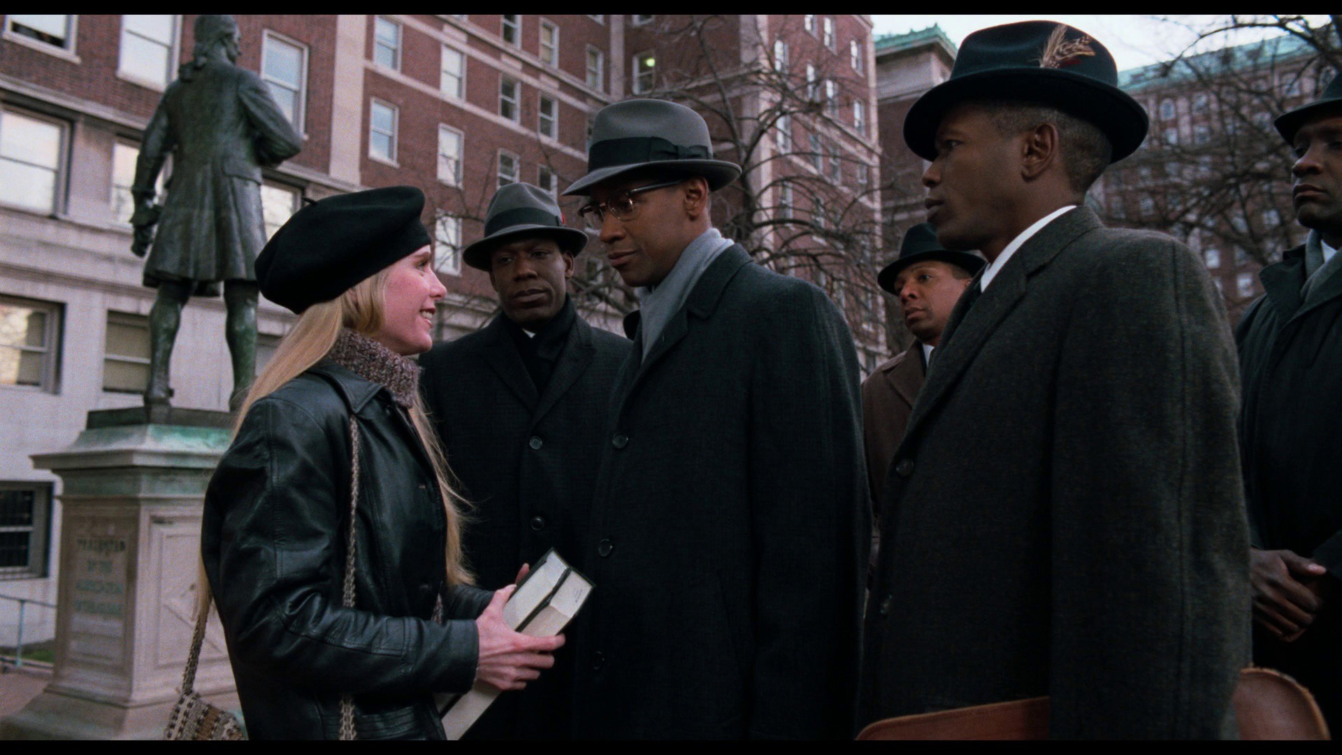 Screen capture from Malcolm X