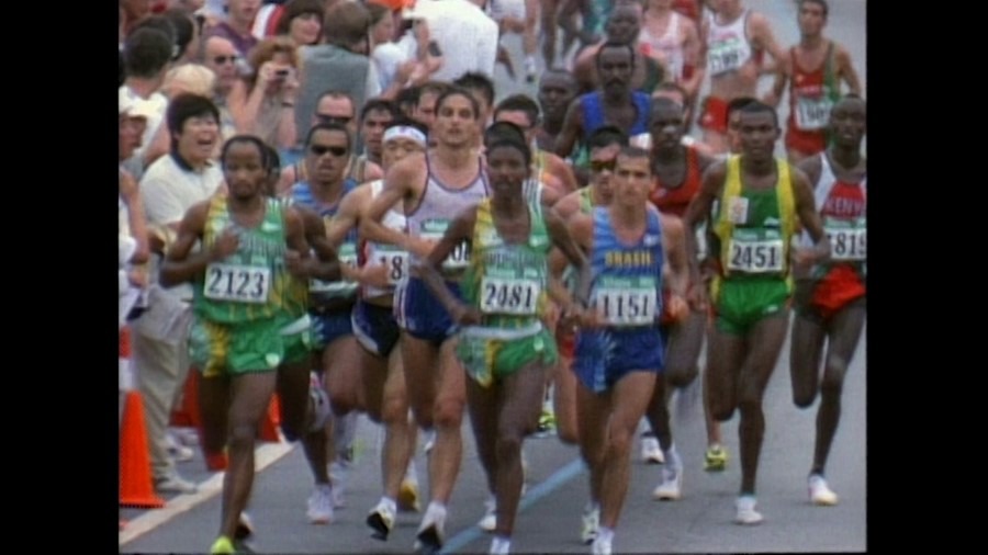 Screen capture from 100 Years of Olympic Films