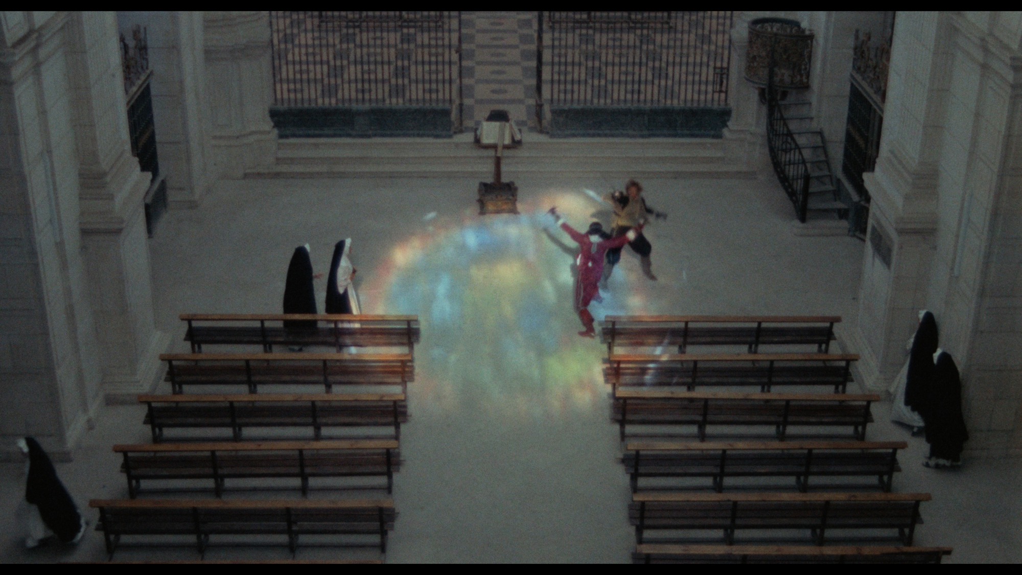 Screen capture from The Three Musketeers / The Four Musketeers: Two Films by Richard Lester
