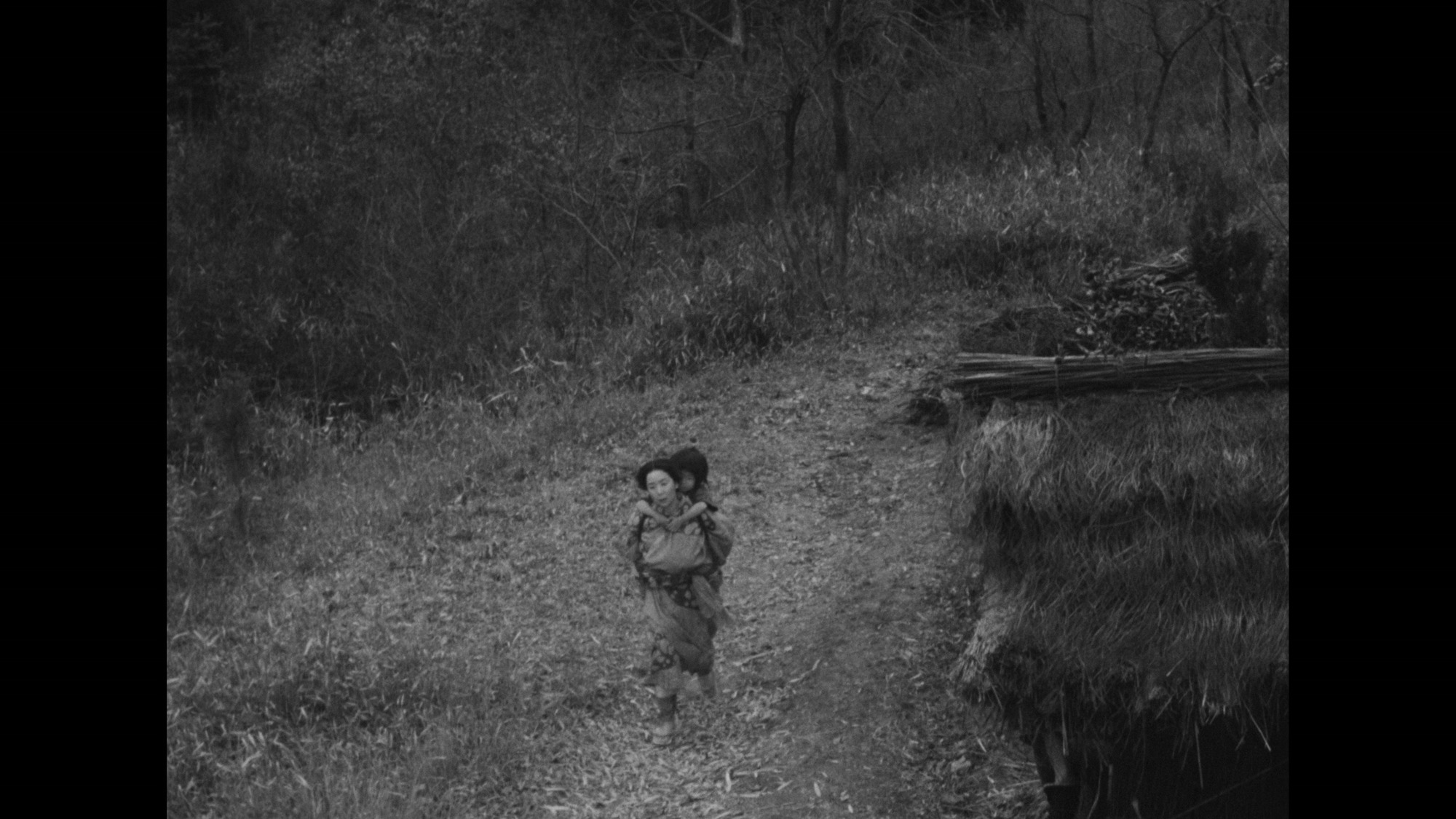Screen capture from Ugetsu