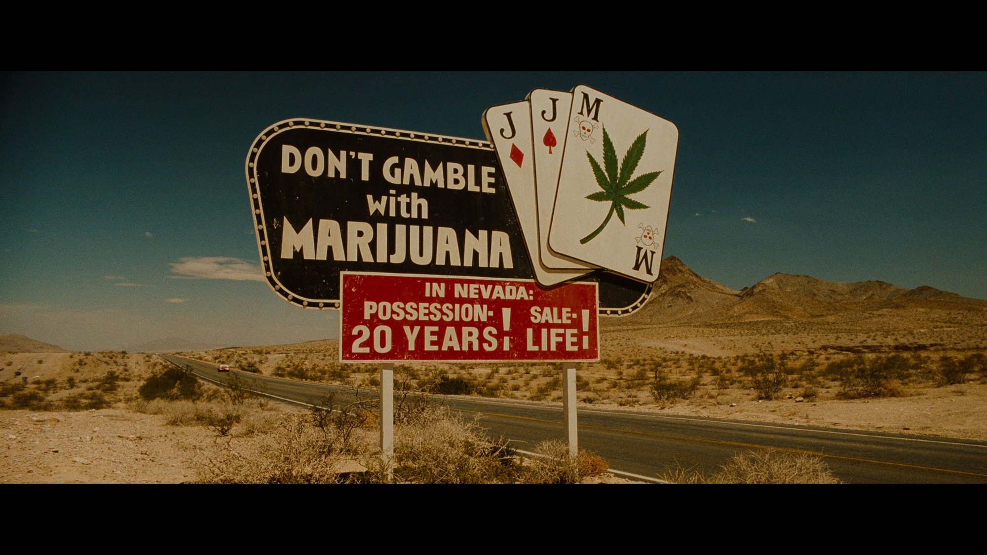 Screen capture from Fear and Loathing in Las Vegas