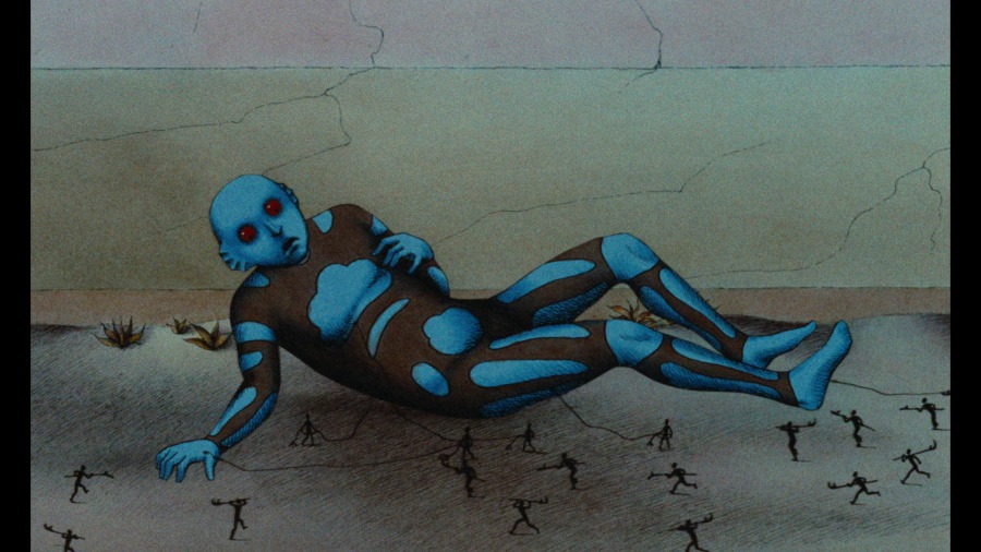 Screen capture from Fantastic Planet