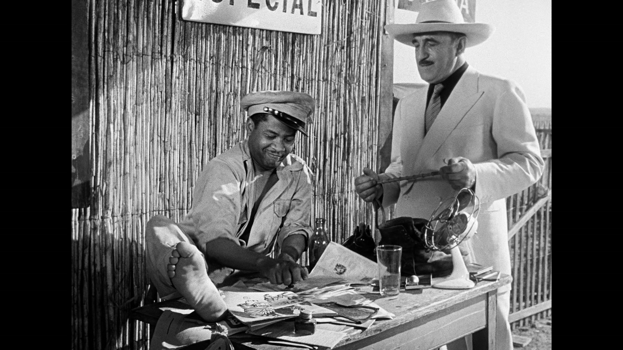 Screen capture from The Wages of Fear