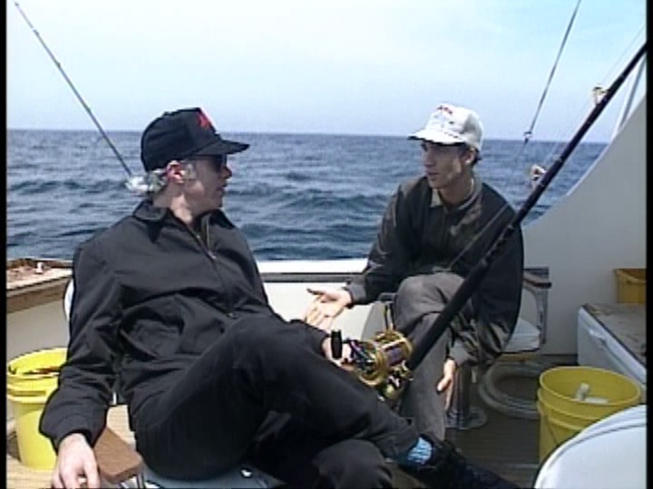 Screen capture from Fishing with John