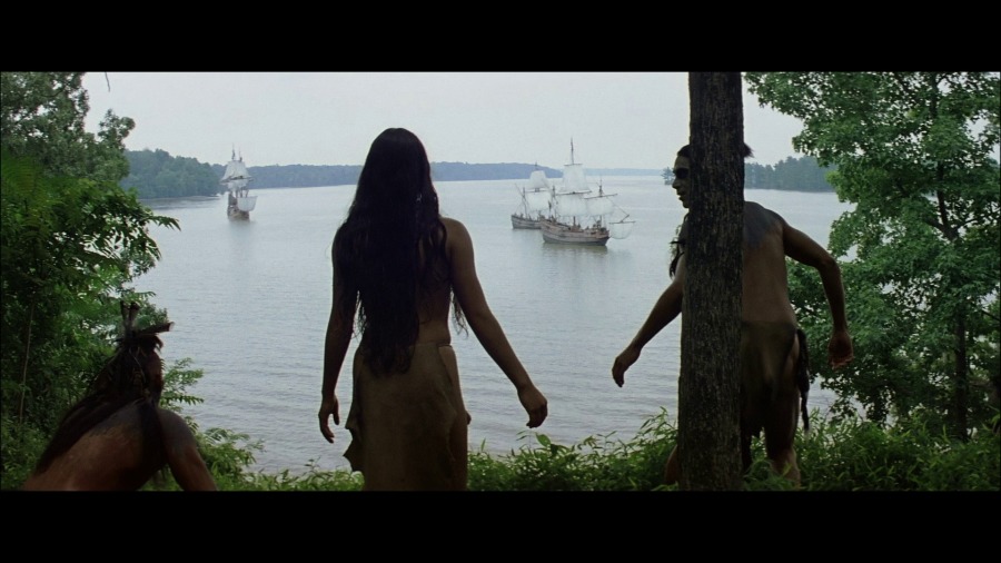 Screen capture from The New World