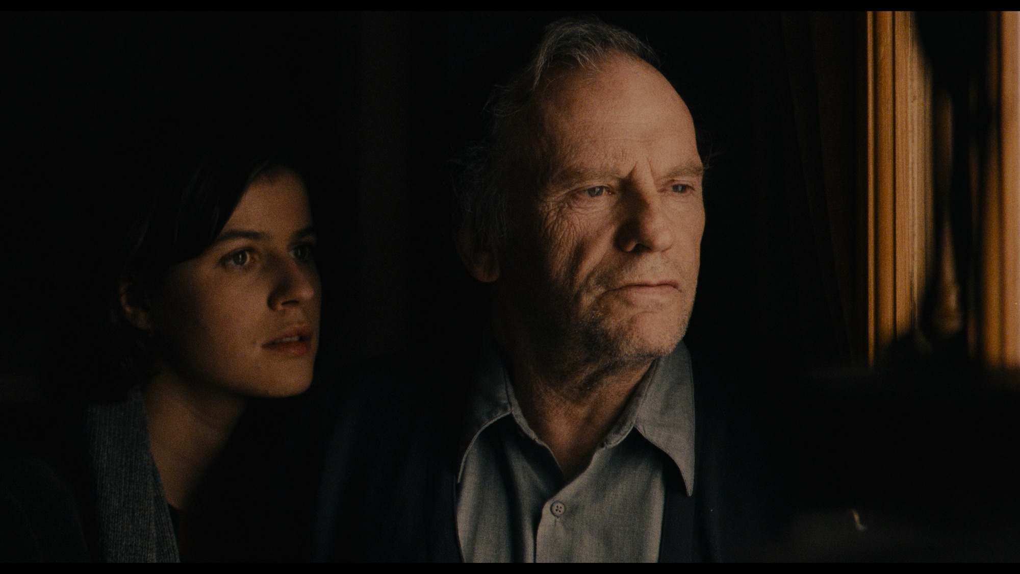 Screen capture from Three Colors: Red