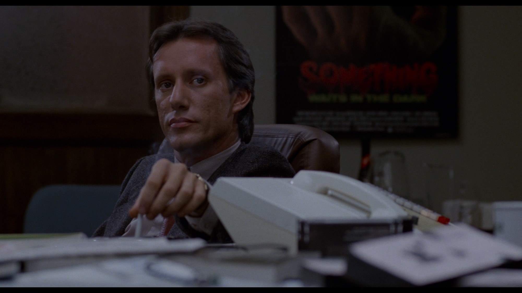 Screen capture from Videodrome