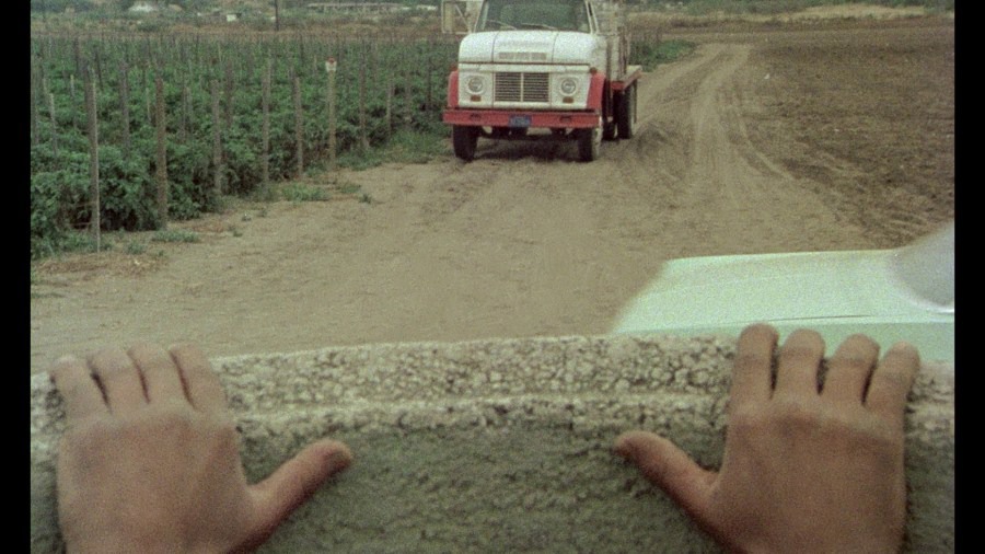 Screen capture from ¡Alambrista!
