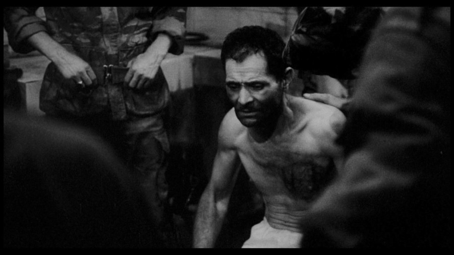 Screen capture from The Battle of Algiers