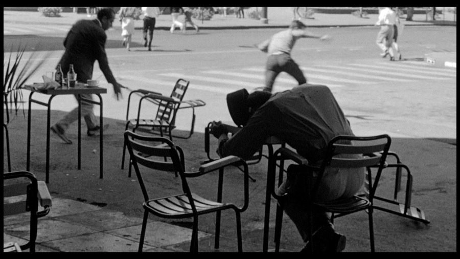 Screen capture from The Battle of Algiers