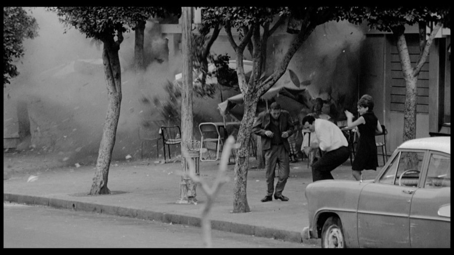 Screen capture from The Battle of Algiers