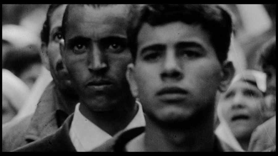 Screen capture from The Battle of Algiers