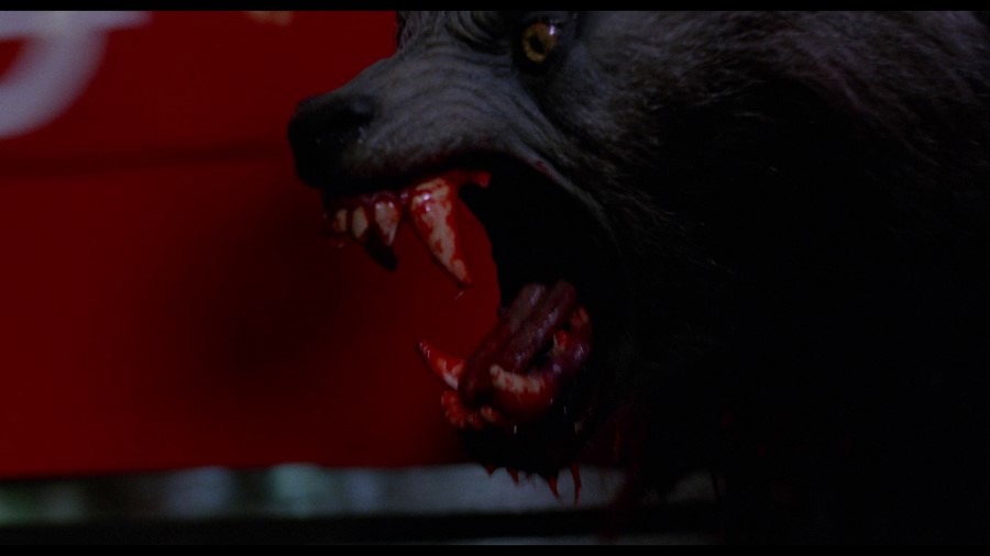 Screen capture from An American Werewolf in London