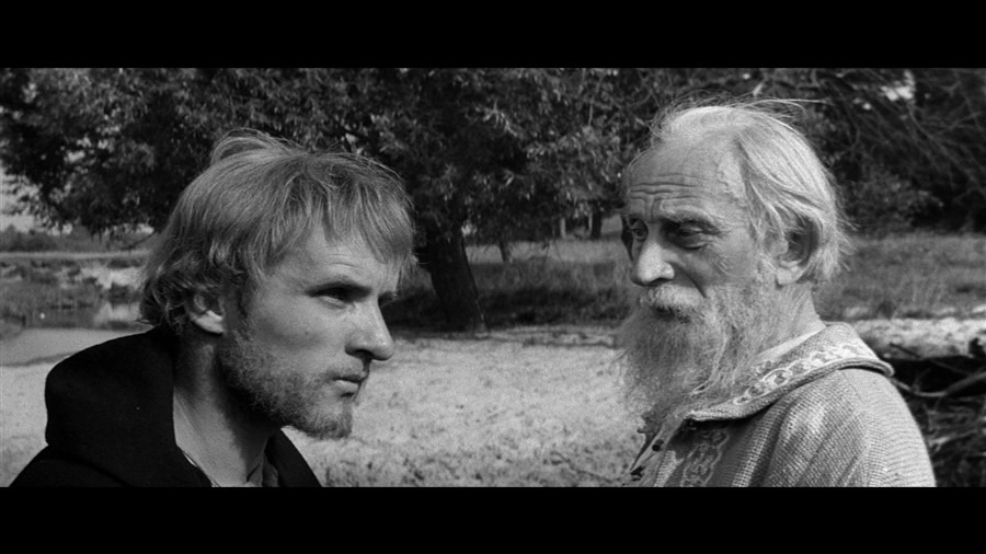 Screen capture from Andrei Rublev